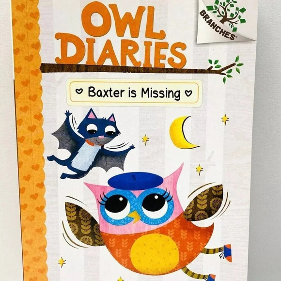 OWL DIARIES BAXTER IS MISSING Books By Rebecca Elliott Paperback Brand New - Picture 1 of 6